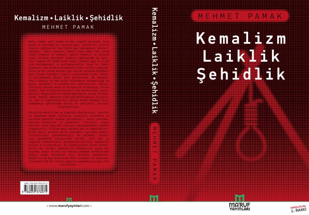 Mehmet Pamak'ın Kemalizm Laiklik Şehidlik Kitabı